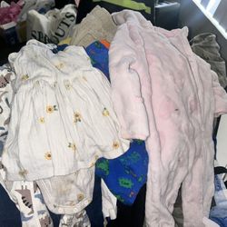 Assorted Toddler Boy And Girl Clothes