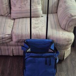 40 Can Folding Cooler On Wheels 