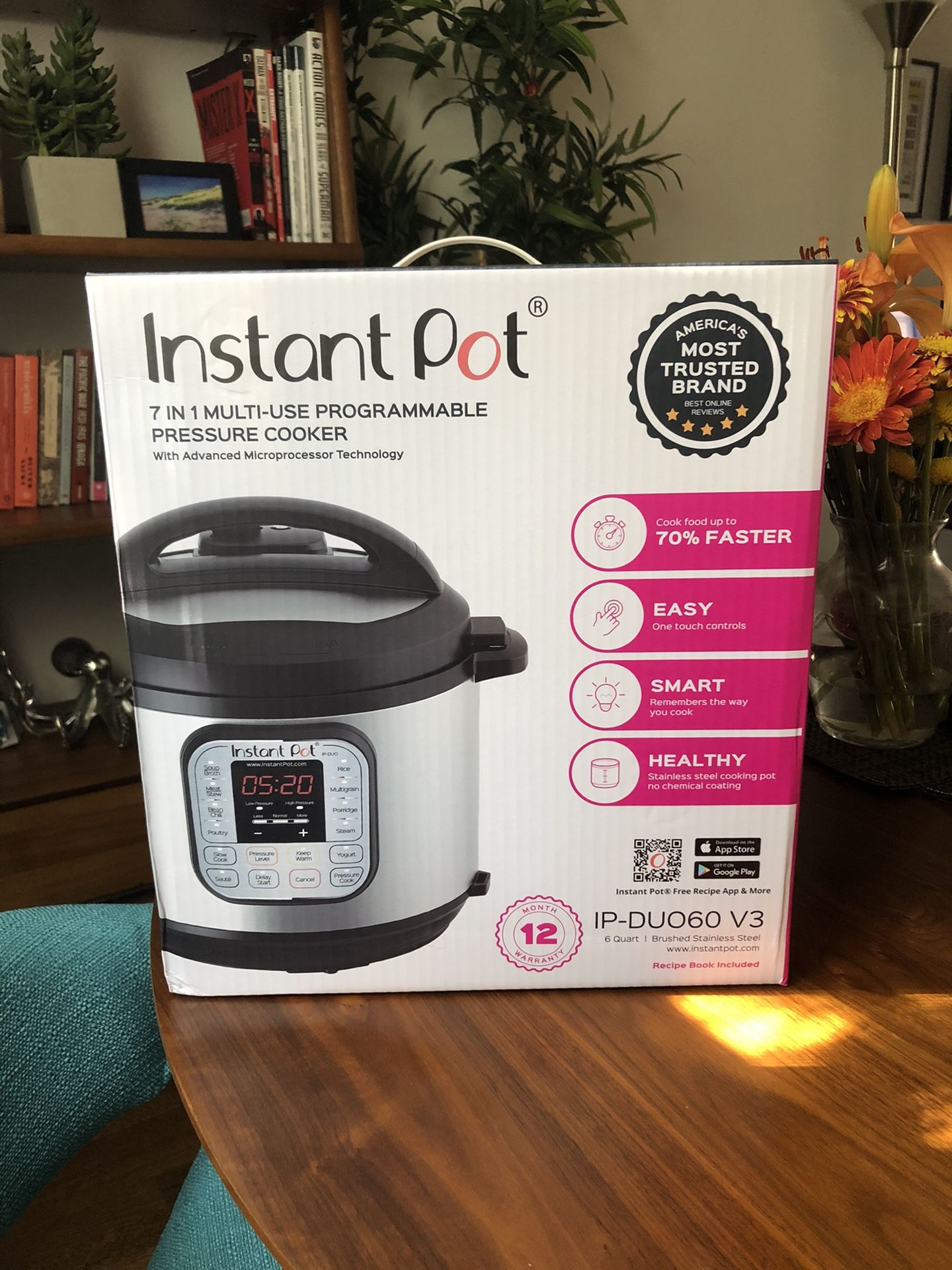 Instant Pot IP-DUO60 321, 6-QT