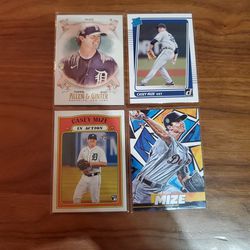 Casey Mize Rookie Rated Rookie LOT DETROIT Tigers STAR