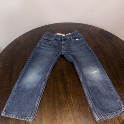 Levi’s 505 Dark Blue Jeans Kids Size 8 Reg Used