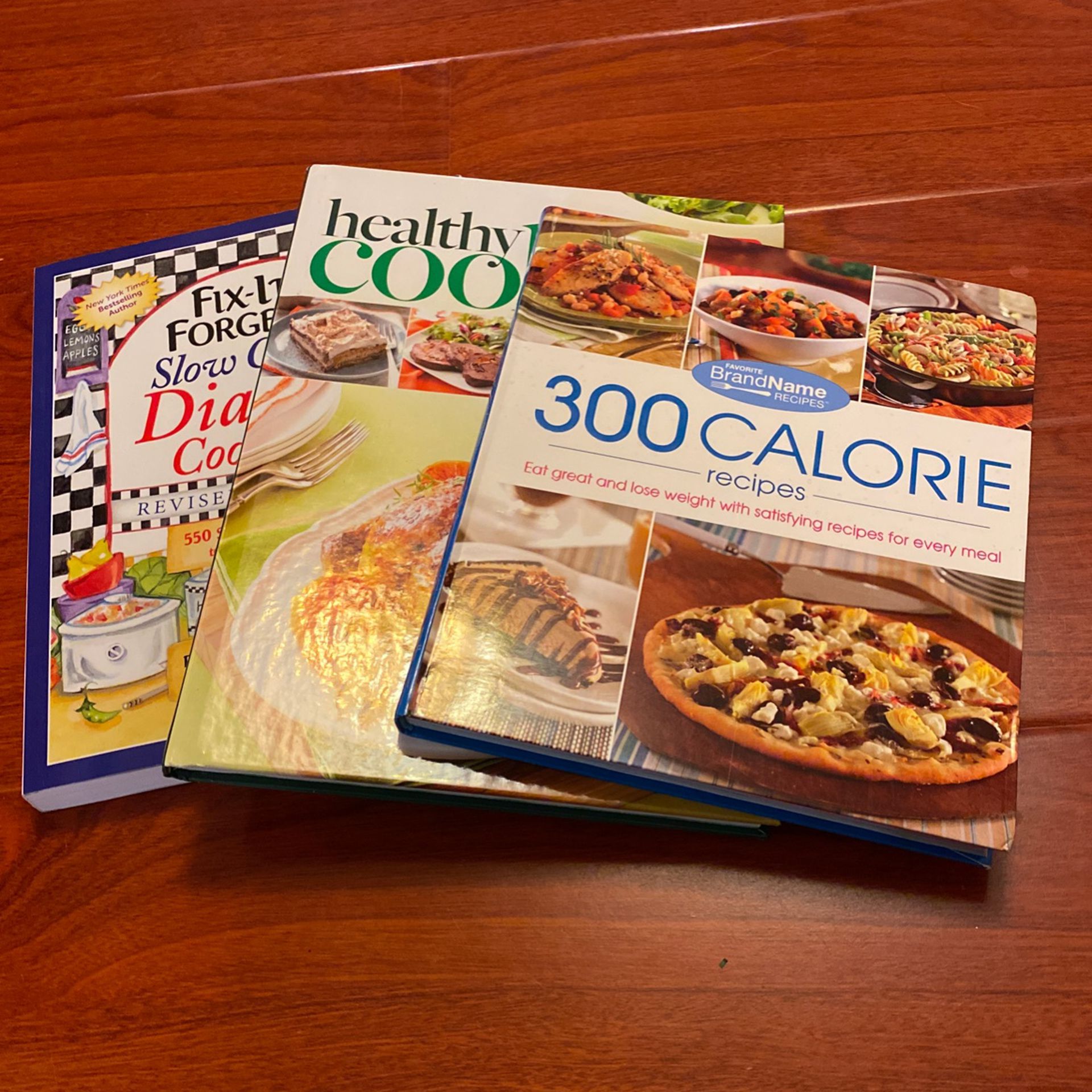 3 Healthy Living Cookbooks