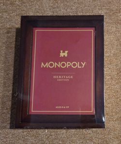 Monopoly Board Game Heritage Edition New Sealed