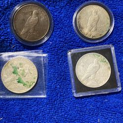 Silver Peace Dollars 