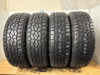 Set 4 tires 245 75 16 Cooper adventurer at
