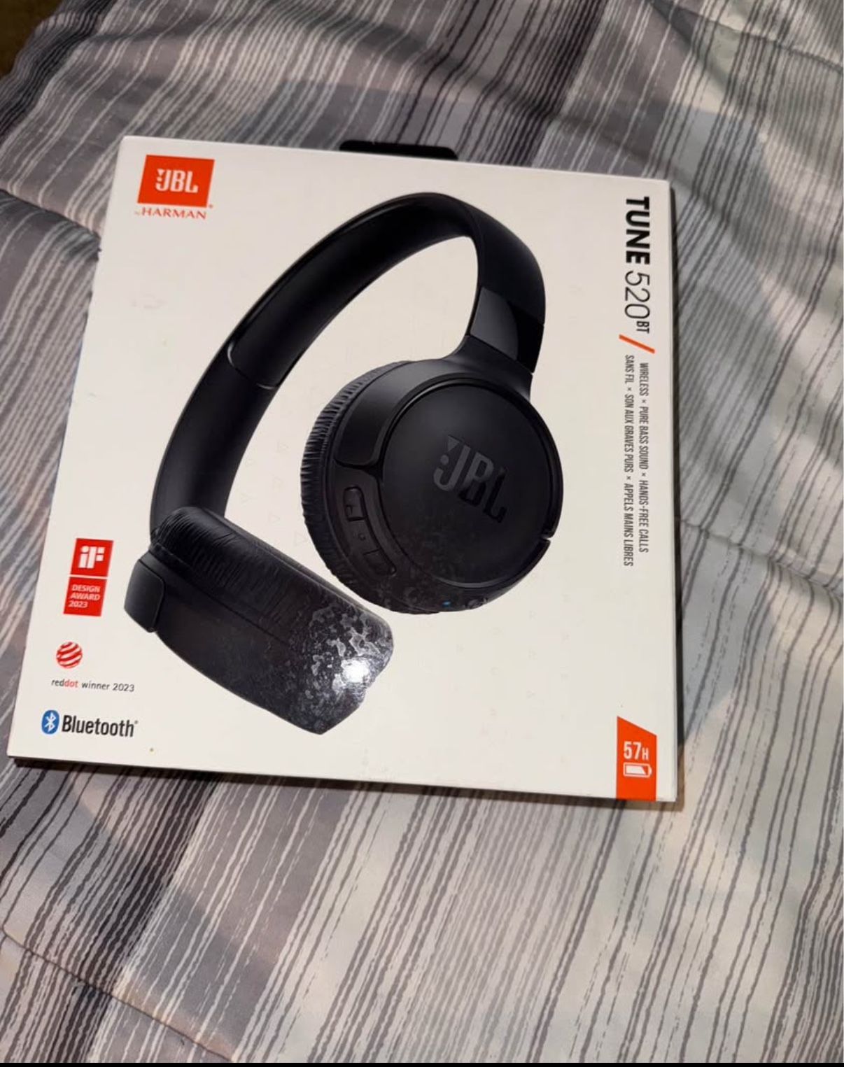 (New) JBL Tune 520 BT Headphones