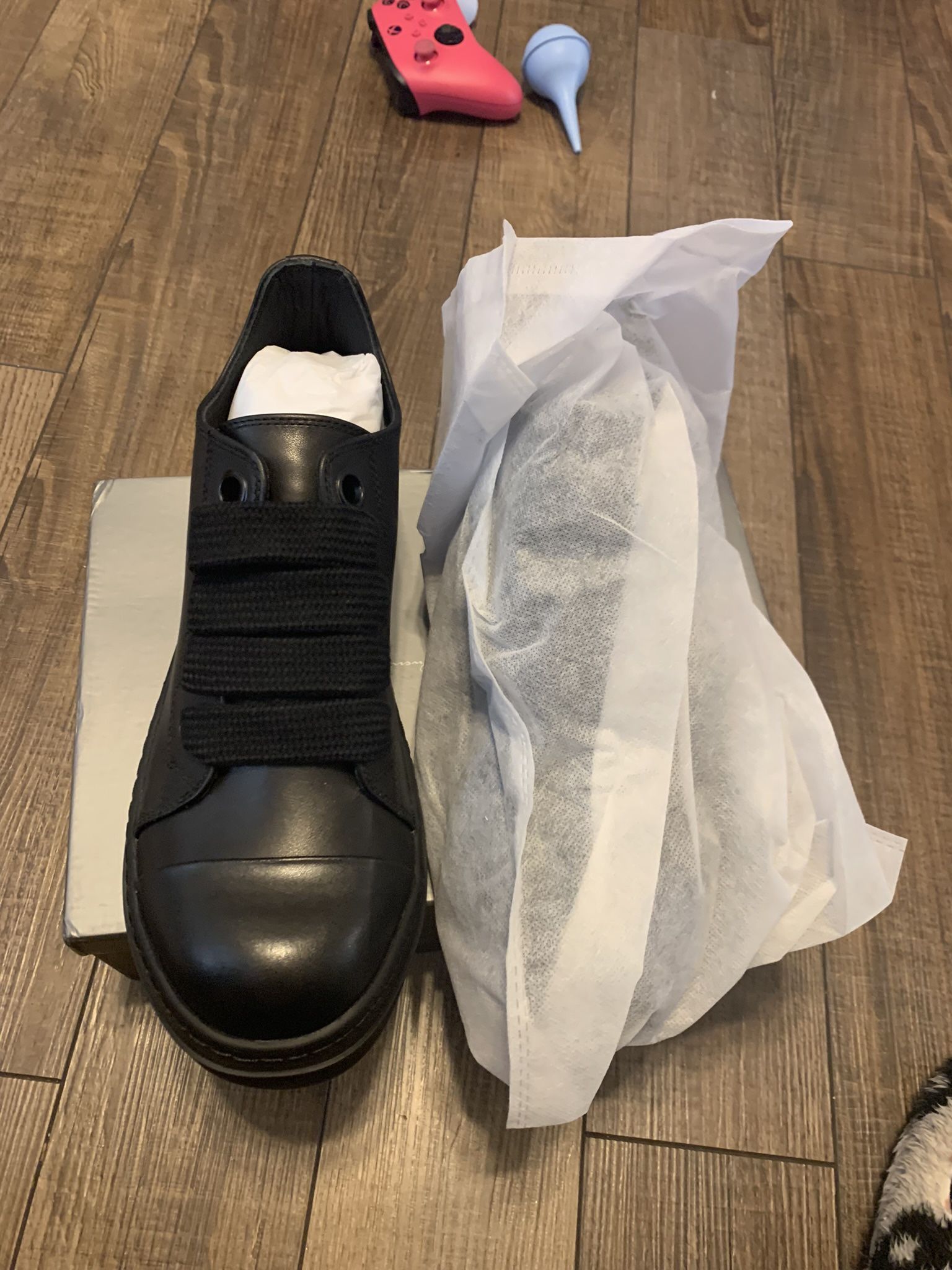 Ricks Owens Black Jumbo Lace