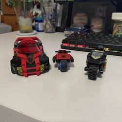 Lego spider man and batman