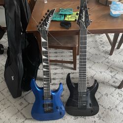 Reduced Price! Package Deal On 6 And 7 String Jackson With Accessories 