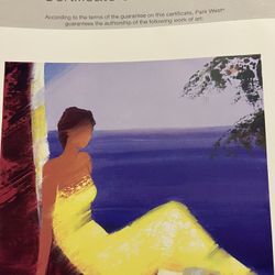 Seriolithograph prints Plate Signed & COA  (all 3)