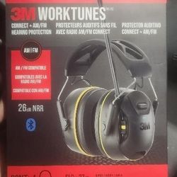 3m Work Tunes Ear Muffs W Bluetooth/ Fm