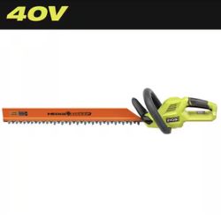 RYOBI 40V 24 in. Cordless Battery Hedge Trimmer (Tool Only)=T3-517