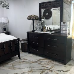 Bedroom Set King With Mattress 