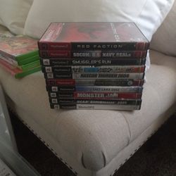 10 PLAYSTATION 2 GAMES