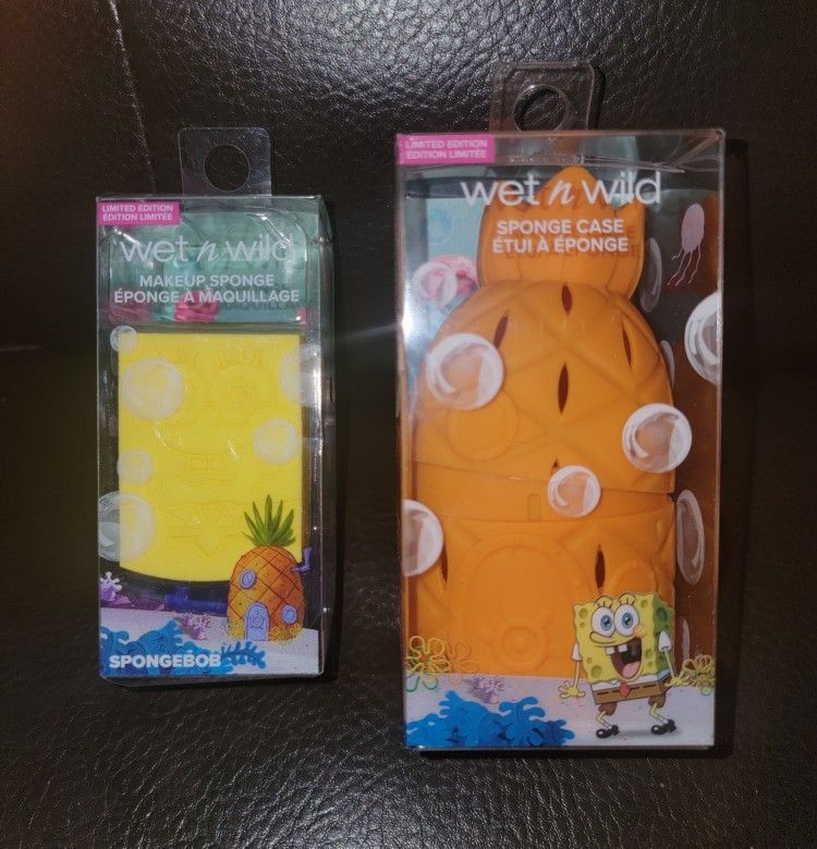 Sponge Bob Sponge & Sponge Case