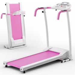 Folding 2 HP Treadmill Motorized Running Machine 12 Preset Program & LCD Display
