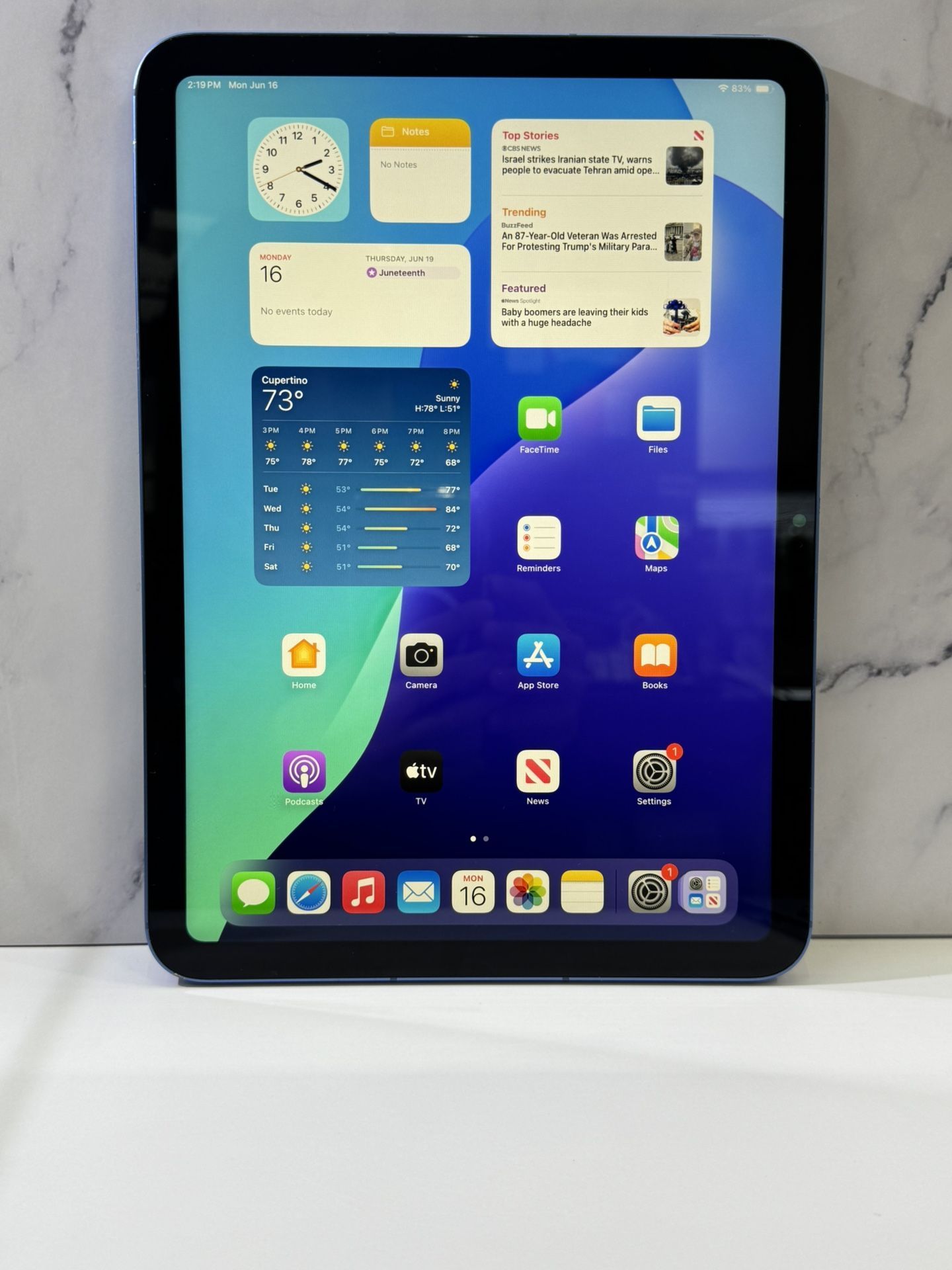 iPad 10th Generation 256gb WiFi & LTE