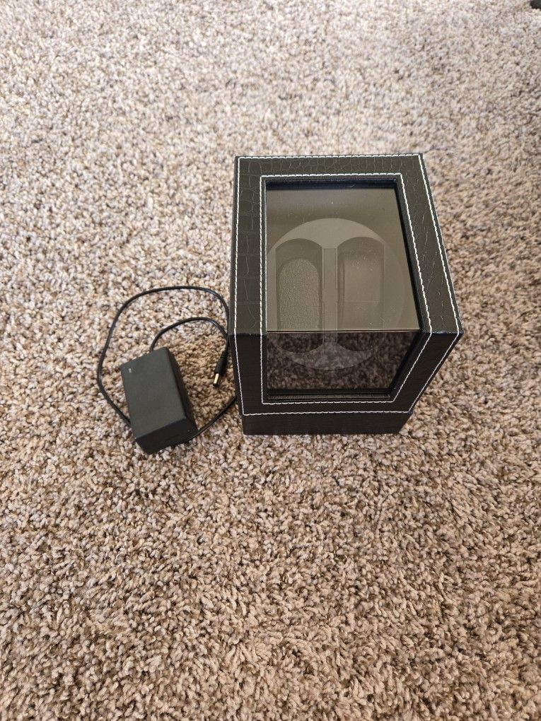 Watch Winder for Automatic Watches,Automatic Watch Winder Box,Double Watch Winder for Women's and Men's Watches with Quiet Japanese Mabuchi Motor