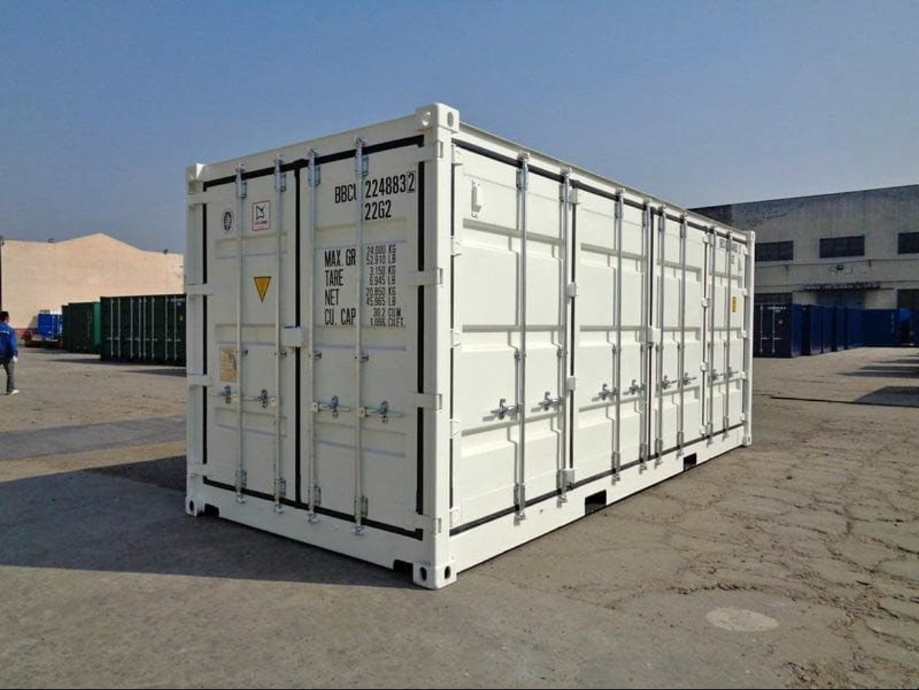 20’FT High Cube Containers