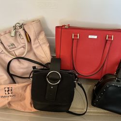 Bundle Handbags- Kate Spade, Coach, Paris Wang 