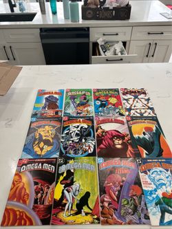 Omega Men Comic Lot - 12 Book Lot - Higher Grade Lot (DC) 13,14,15,17,19,23,29,30,31,32,33,34 1984