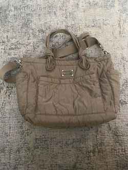 Grey/brown Marc Jacobs diaper bag