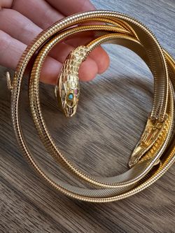 I. Magnin women's snake belts