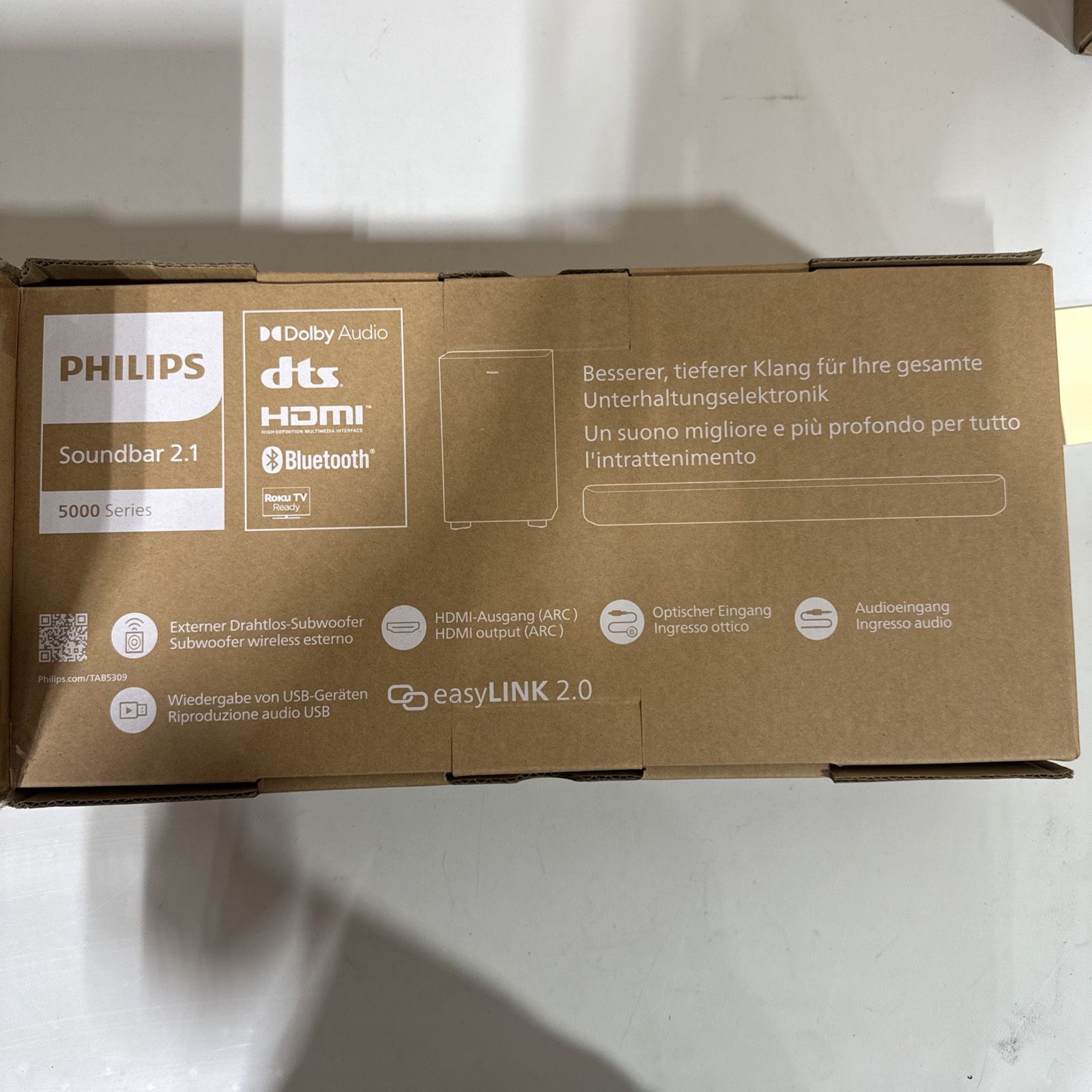 Sound Bar - Philips TAB5309