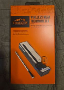 Traeger wireless meat thermometer