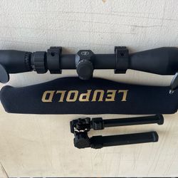 Leupold scope and BiPod