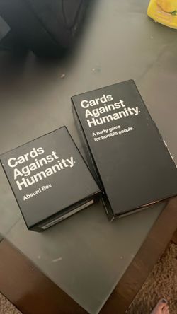 Cards against humanity game