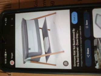 Simmons Koi Beechwood By The Bed Bassinet