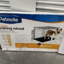 Petmate 2 Door Training Retreat Kennel