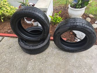 3 Goodyear RELIANT 205 55 16 inch. Like new