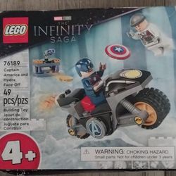 LEGO #76189 Marvel Infinity Saga CAPTAIN AMERICA & HYDRA FACE OFF NEW SEALED BOX