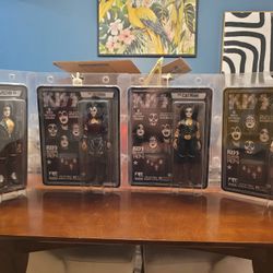 Kiss Figures Toy Co 8' Dolls 1st Album