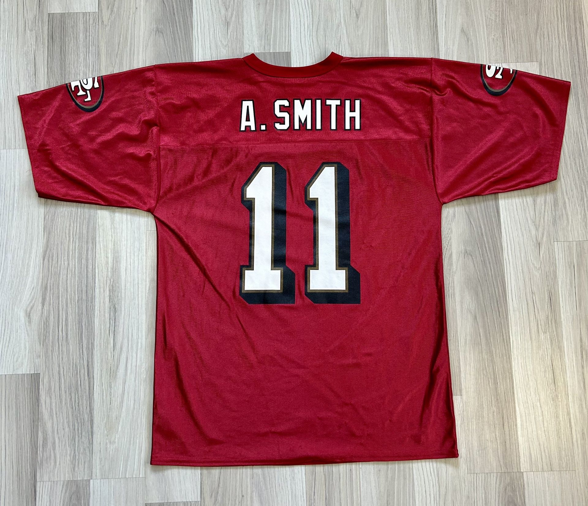 Vtg San Francisco 49ers Alex Smith NFL Jersey Men’s Size Medium
