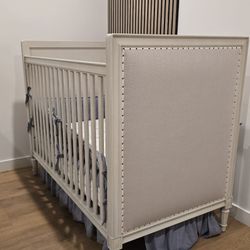 Baby Crib From Restoration Hardware (RH) Marcelle - Excellent Condition