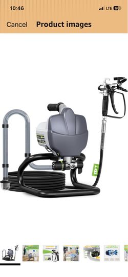 PHALANX 3000PSI Airless Paint Sprayer 780W High Pressure for DIY Walls Electric Paint Sprayer No Thinning Needed, 25FT Hose included, Perfect for Home