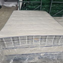 New Mattress, Boxprings & Metal Frame. All Sizes Available. Excellent Quality Low Prices. Twin At $99. Hablamos Español.