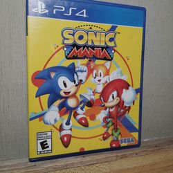 PS4 SONIC MANIA 