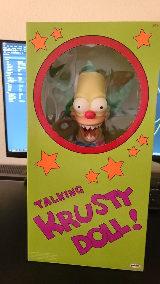 Talking Krusty Doll