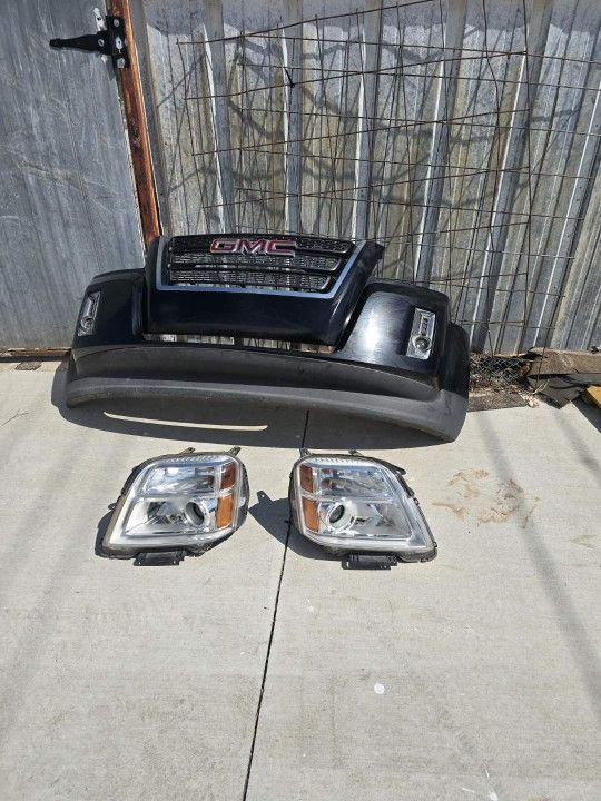 Bumper And Headlight Set For GmC Terrain