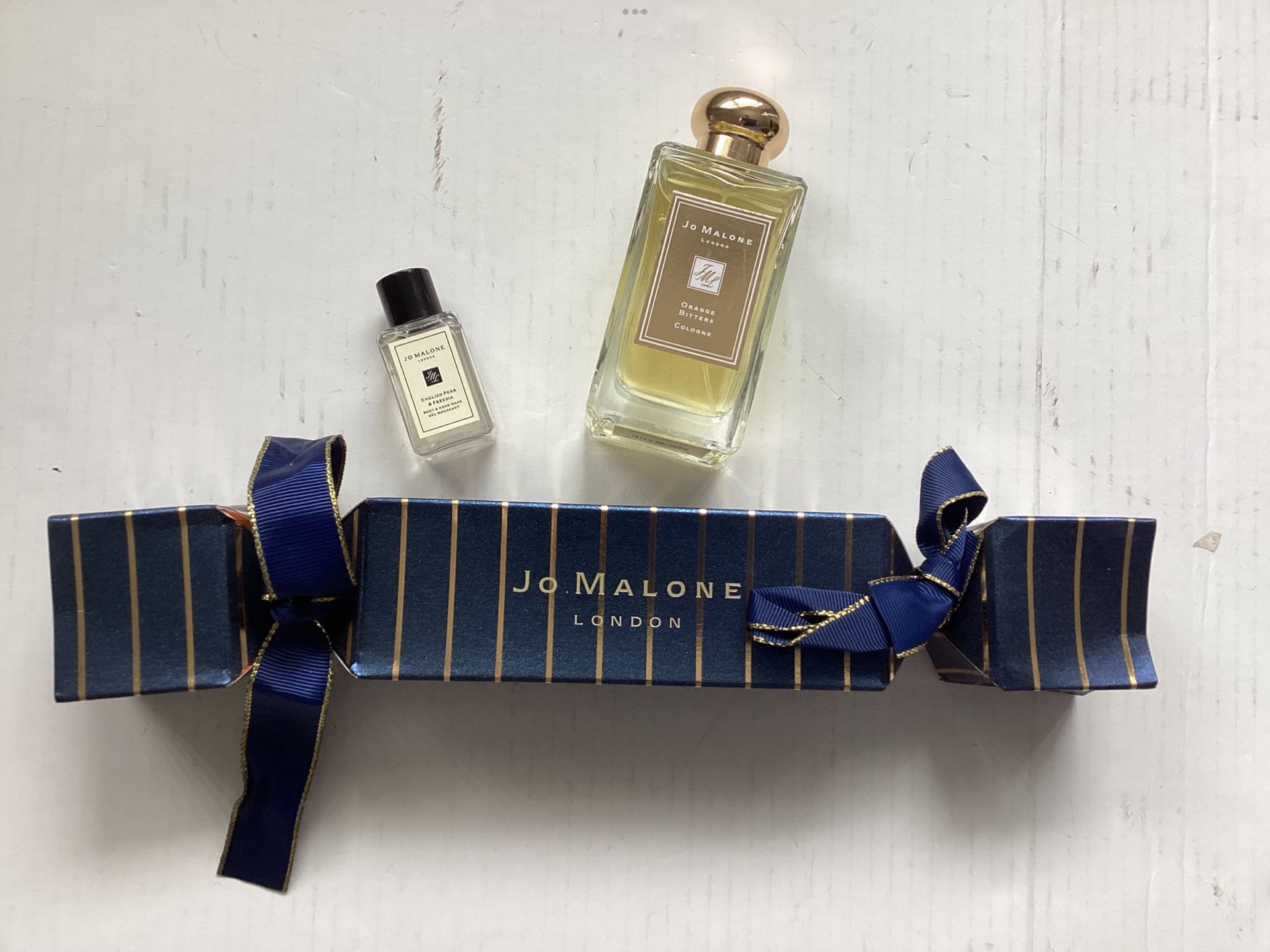 NEW Jo Malone London 3.4 oz. Orange Bitters Cologne + Cracker Gift Set High Quality Ingredients Unisex Products