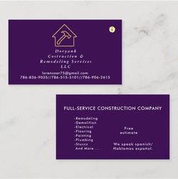 Construction company
