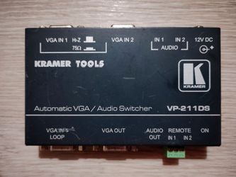 Kramer* Automatic VGA/Audio Switcher  VP-211DS