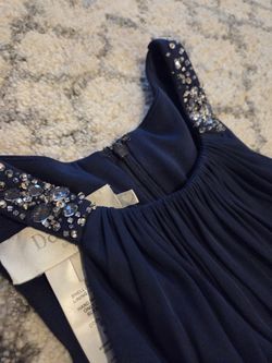 Navy Bridesmaid/Made Of Honor Dress (Davids Bridal)