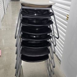 Chairs Stackable Each $8