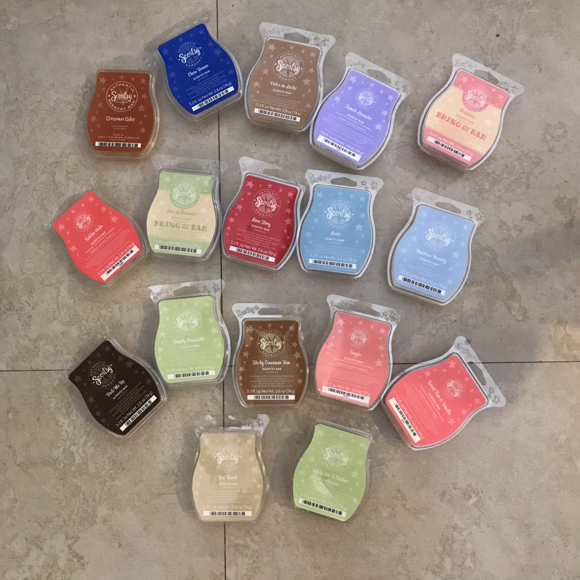 Authentic Scentsy Fragrance Bars