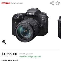 Cannon EOS 90D DSLR 